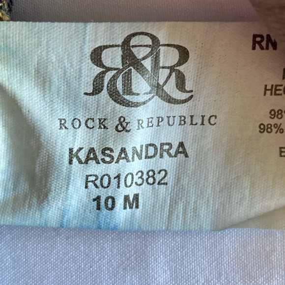 Rock & Republic Womens Bootcut Medium Wash Denim Jeans - Picture 8 of 9